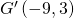 G'\left(-9,3\right)