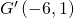 G'\left(-6,1\right)